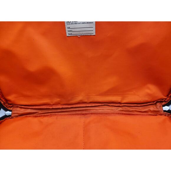 Jack Spade Greene Street Canvas Laptop Briefcase Messenger Bag Mens Brown Blue - Picture 7 of 12